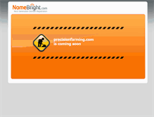 Tablet Screenshot of precisionfarming.com